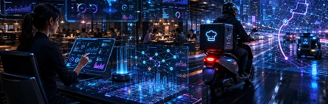 AI-powered food delivery app development